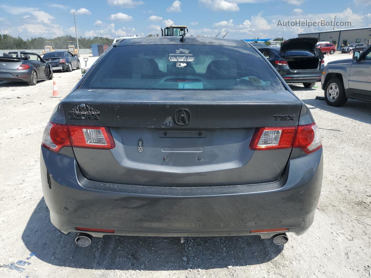 2009 Acura Tsx  Серый vin: JH4CU26679C032348