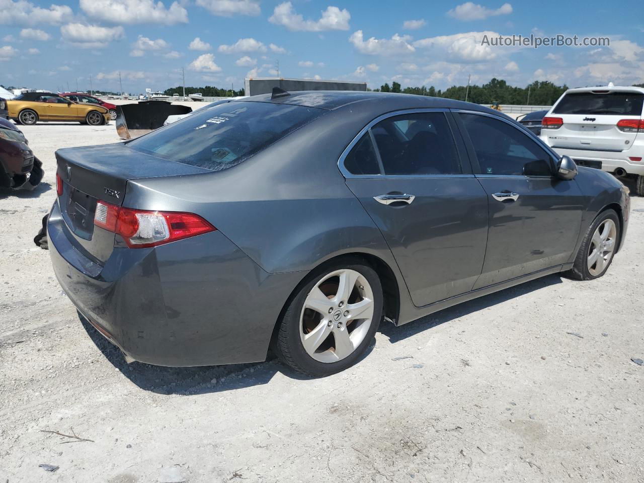 2009 Acura Tsx  Серый vin: JH4CU26679C032348