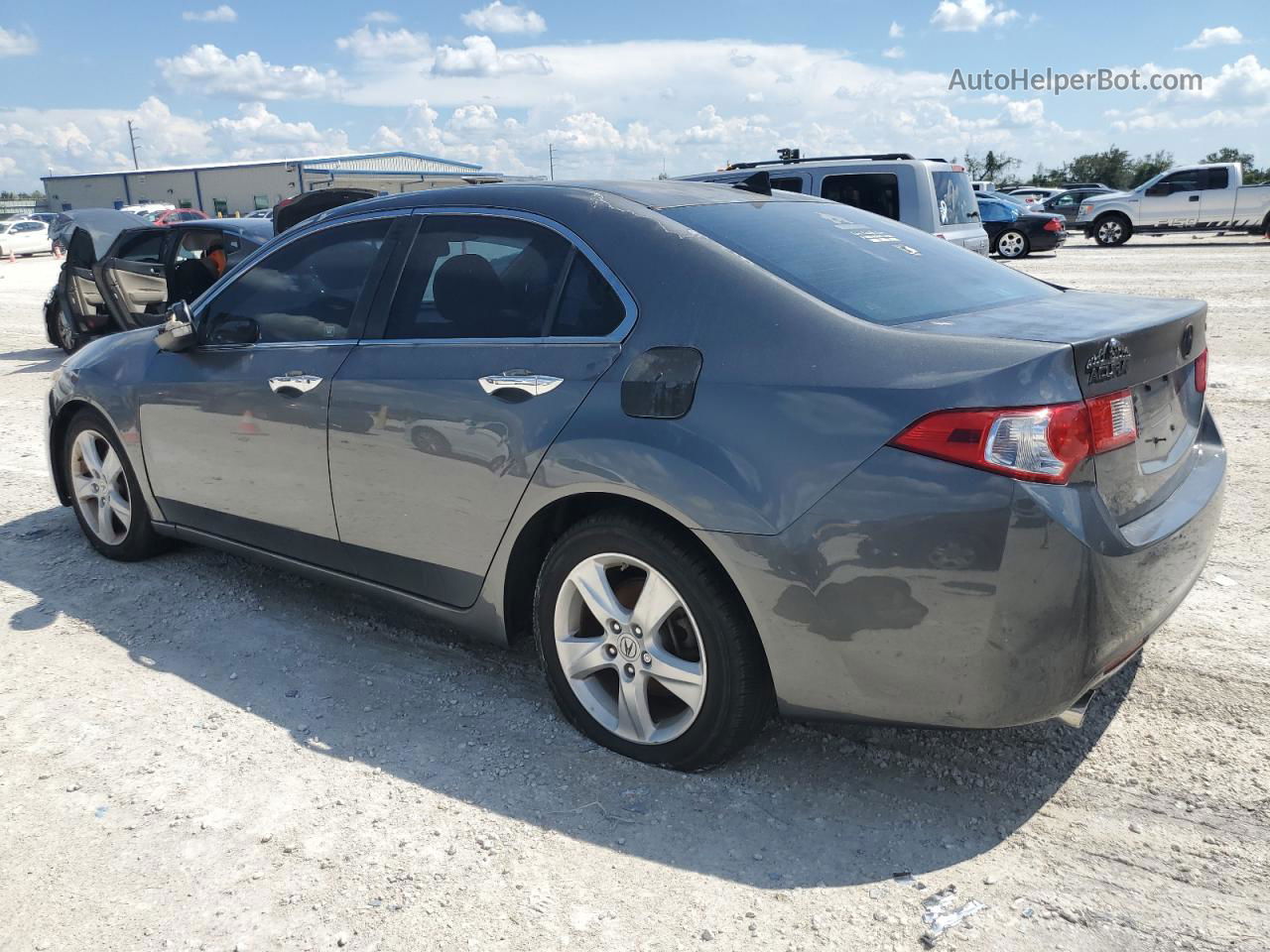 2009 Acura Tsx  Серый vin: JH4CU26679C032348