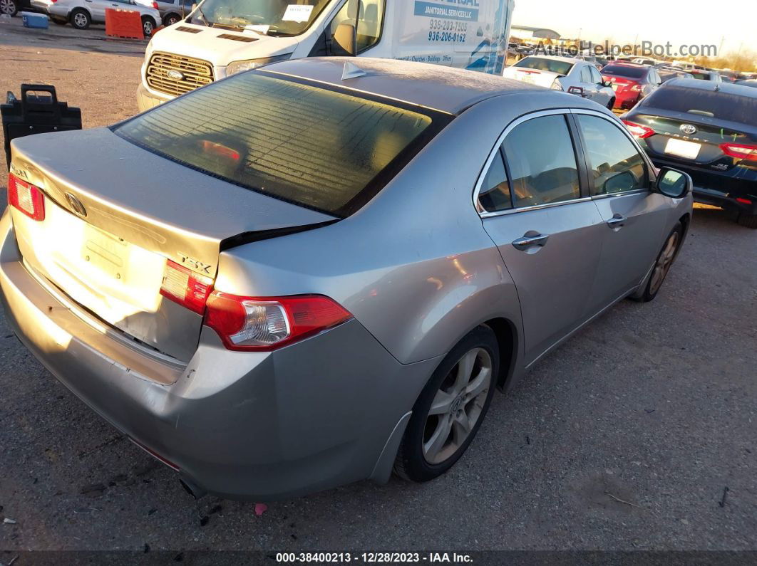 2009 Acura Tsx   Silver vin: JH4CU26679C034925