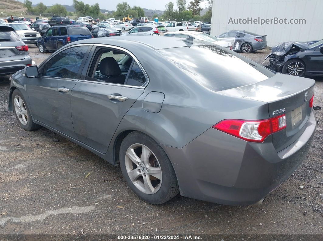 2009 Acura Tsx   Gray vin: JH4CU26689C003389