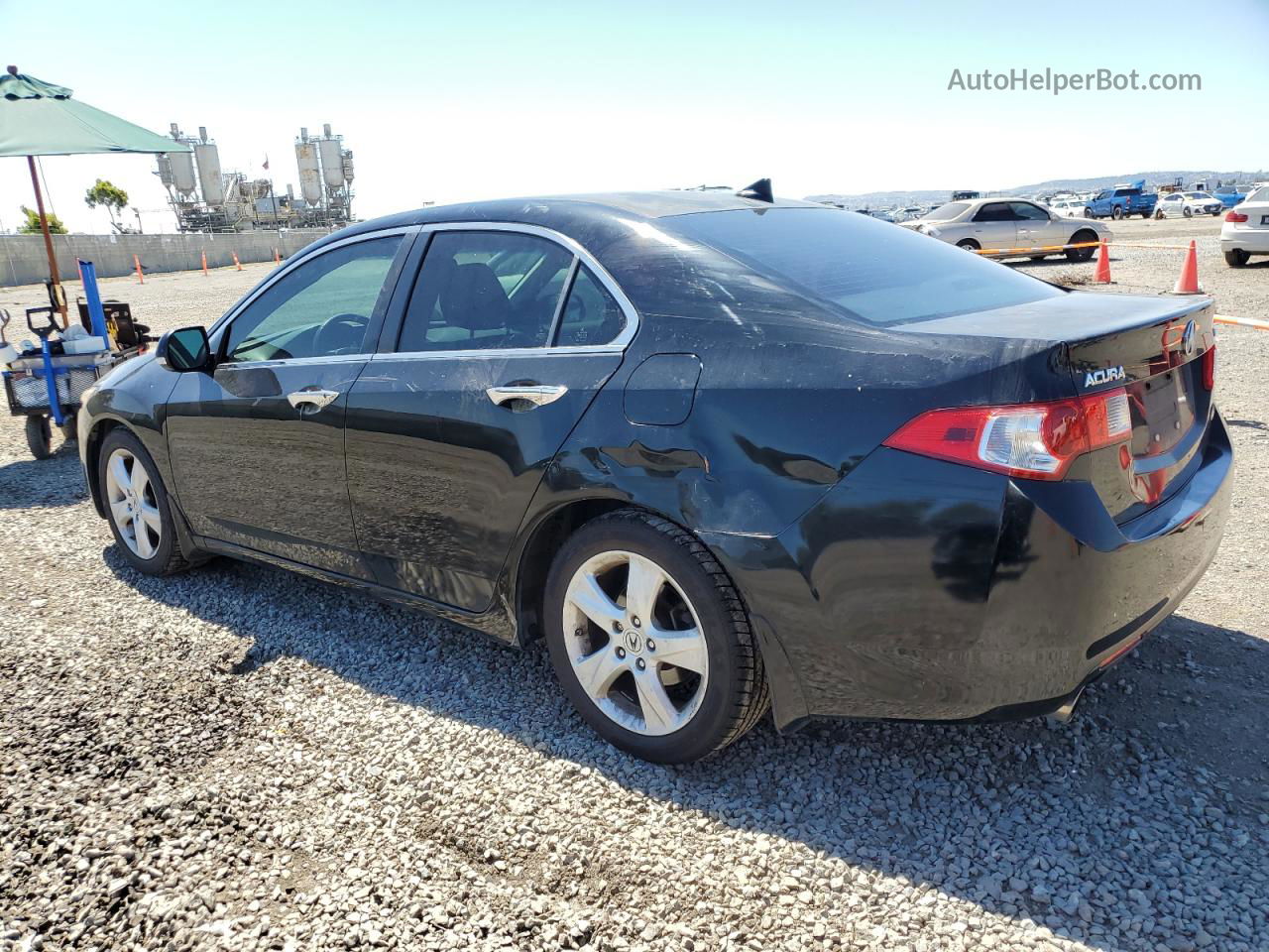 2009 Acura Tsx  Black vin: JH4CU26689C011573