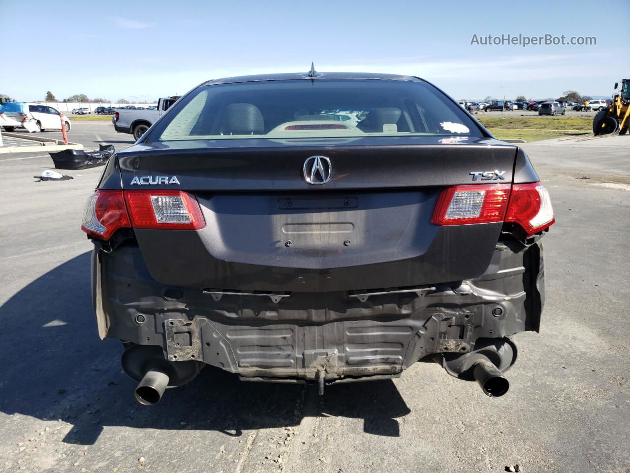 2009 Acura Tsx  Gray vin: JH4CU26689C017261