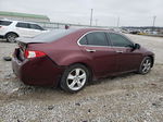 2009 Acura Tsx  Burgundy vin: JH4CU26689C017454