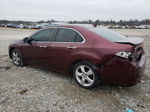 2009 Acura Tsx  Burgundy vin: JH4CU26689C017454