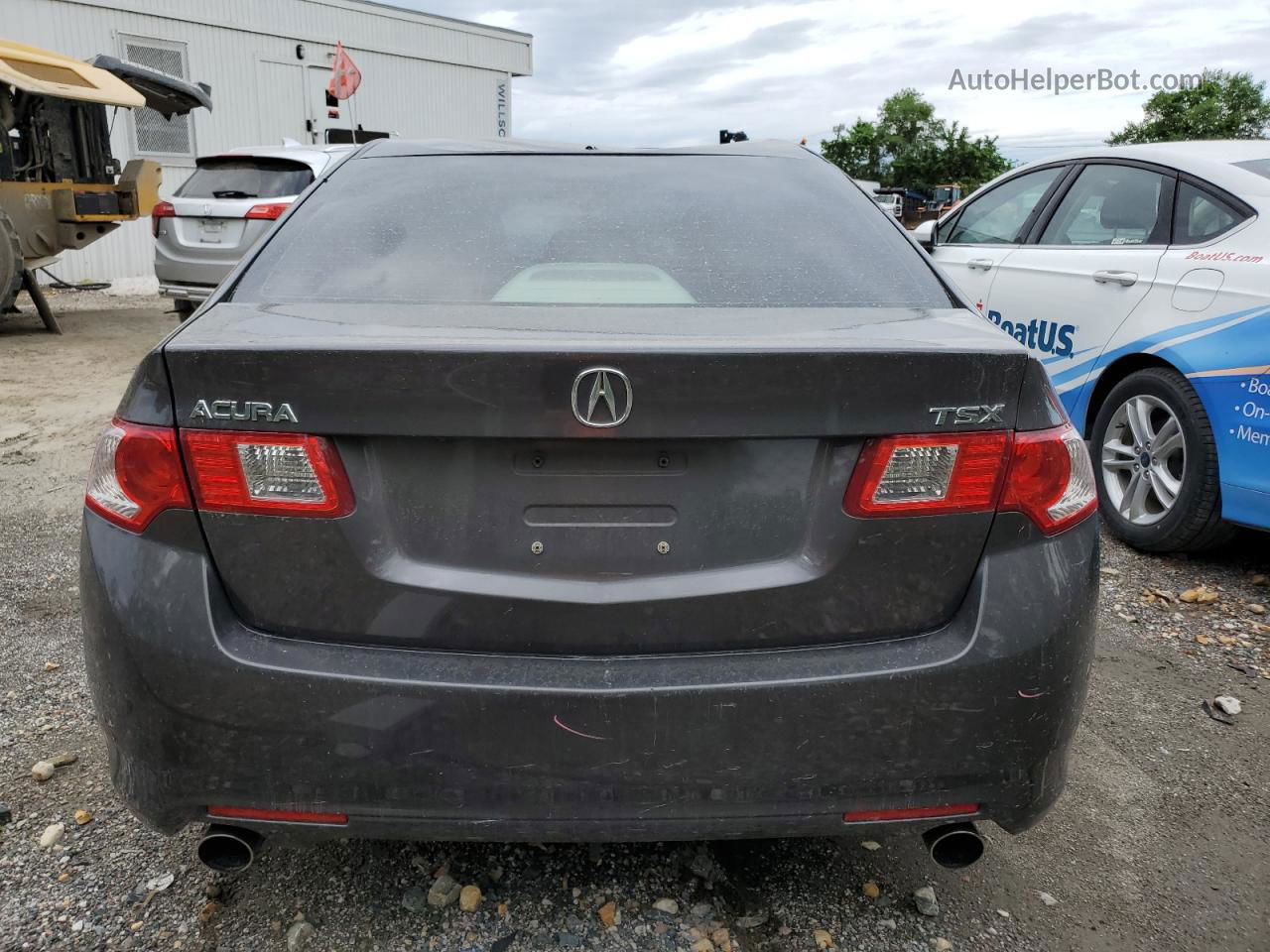 2009 Acura Tsx  Gray vin: JH4CU26689C023447