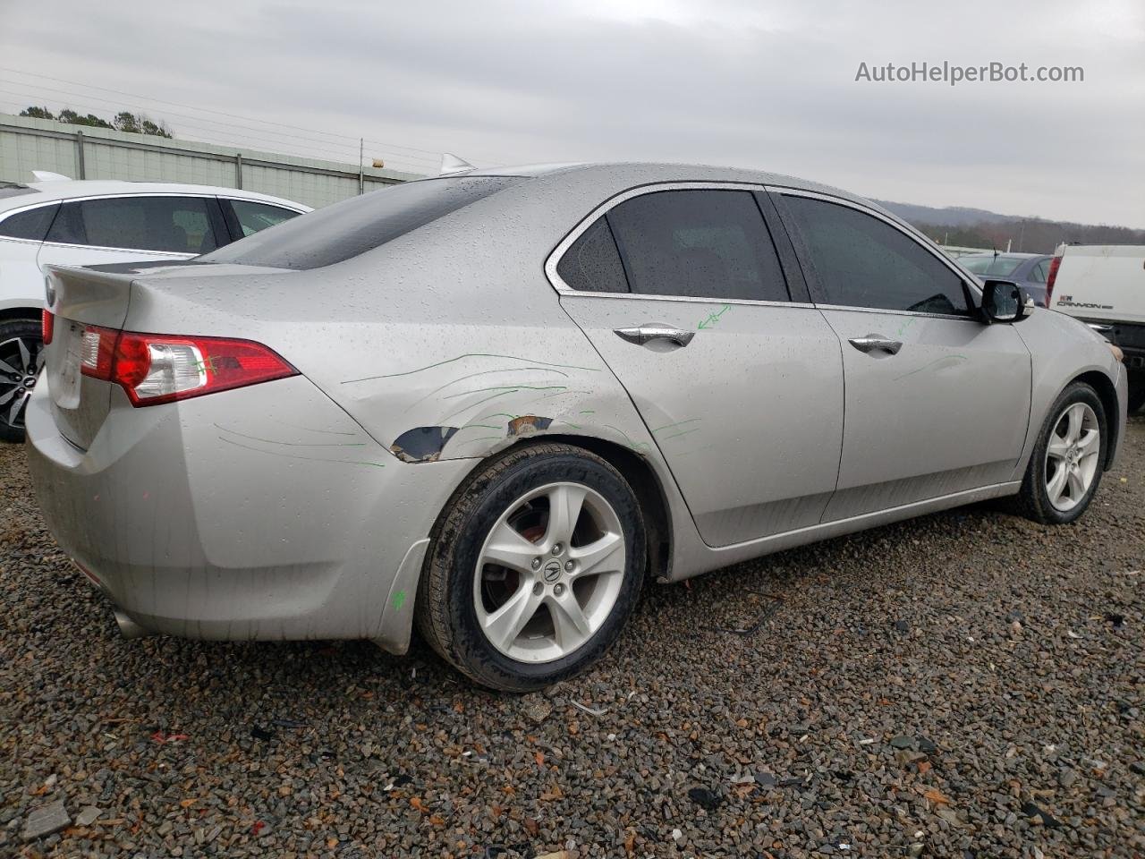 2009 Acura Tsx  Silver vin: JH4CU26689C033606