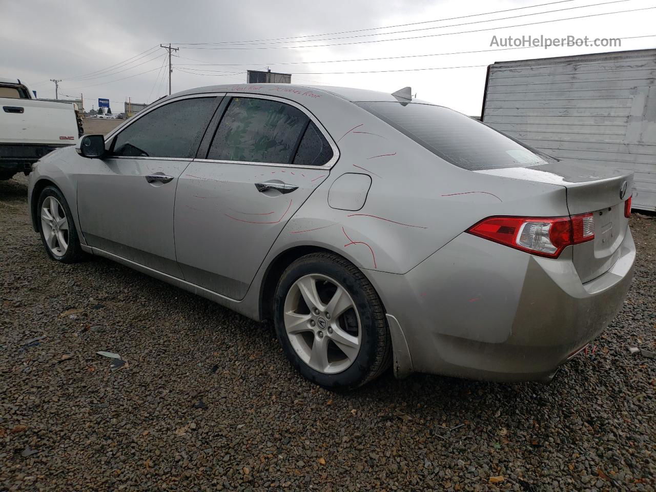 2009 Acura Tsx  Silver vin: JH4CU26689C033606