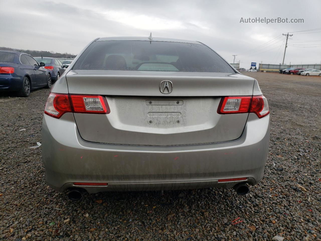 2009 Acura Tsx  Серебряный vin: JH4CU26689C033606