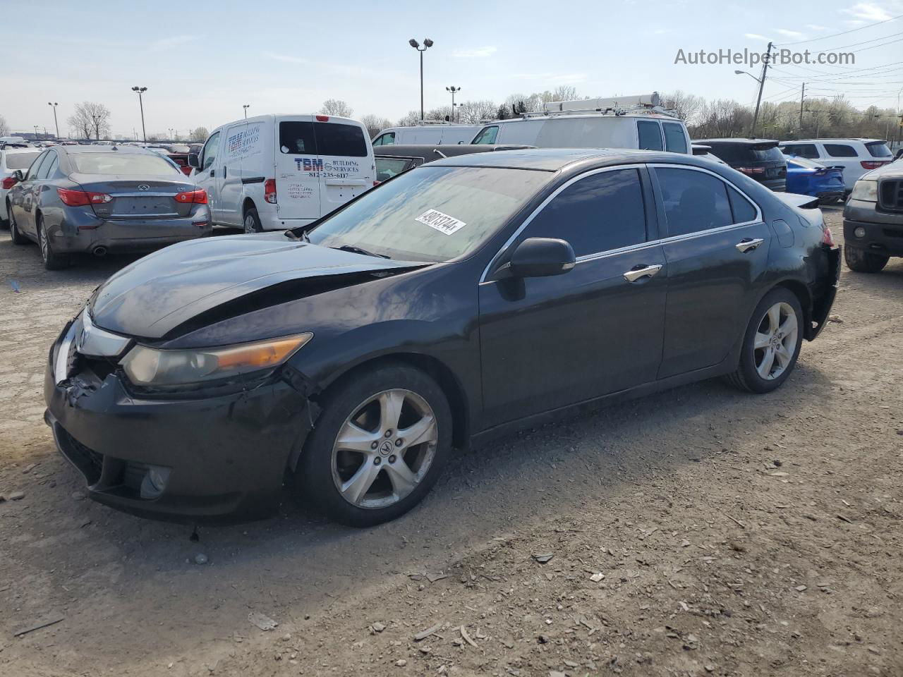 2009 Acura Tsx  Black vin: JH4CU26699C001716