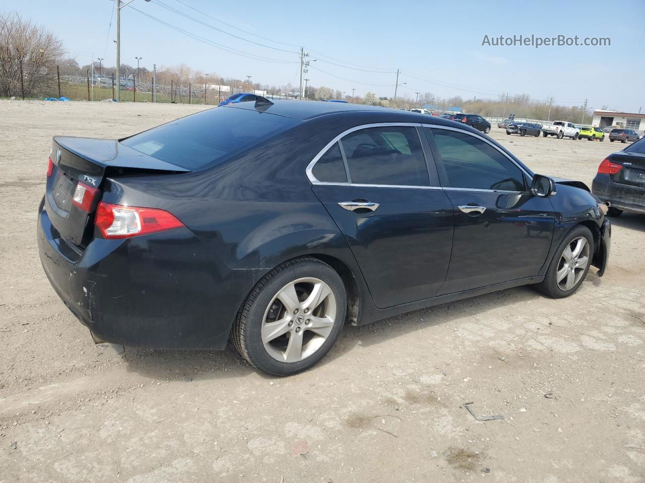 2009 Acura Tsx  Black vin: JH4CU26699C001716