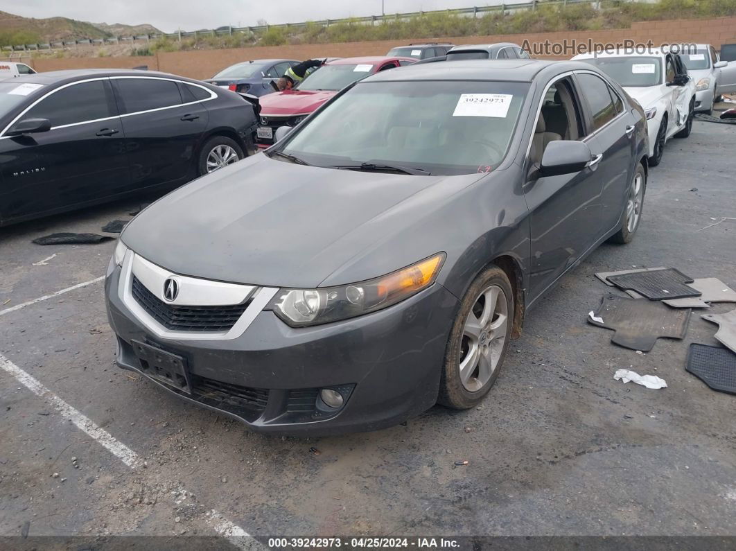 2009 Acura Tsx   Gray vin: JH4CU26699C007578