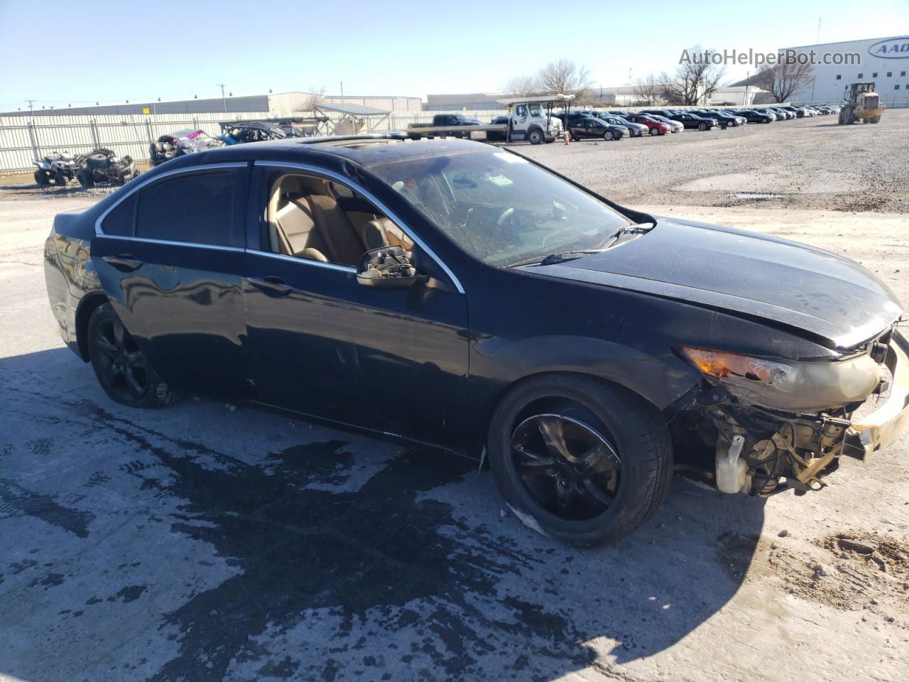 2009 Acura Tsx  Black vin: JH4CU26699C016734