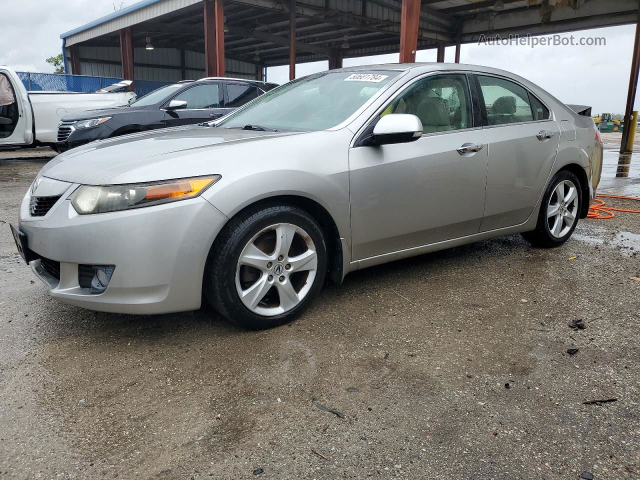 2009 Acura Tsx  Silver vin: JH4CU26699C017351