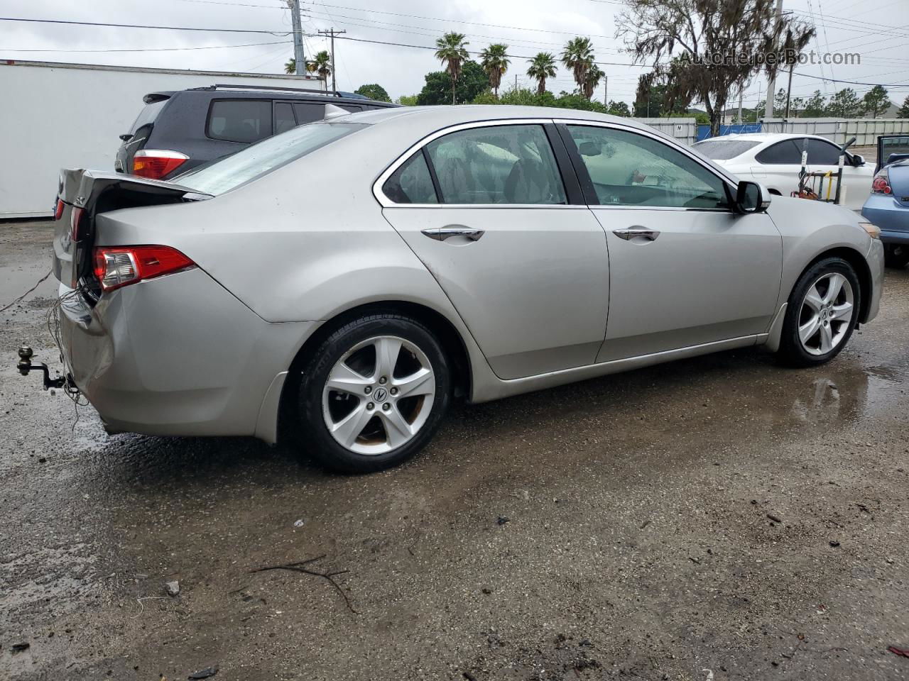 2009 Acura Tsx  Silver vin: JH4CU26699C017351