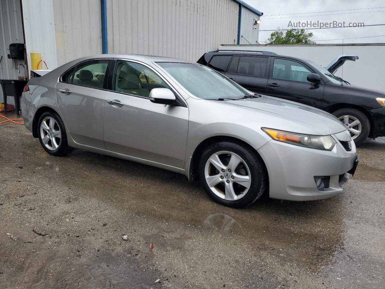 2009 Acura Tsx  Silver vin: JH4CU26699C017351