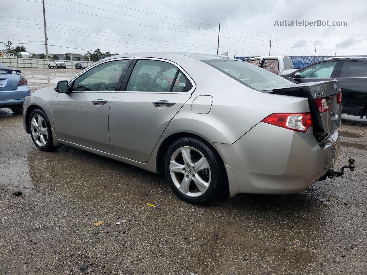 2009 Acura Tsx  Silver vin: JH4CU26699C017351