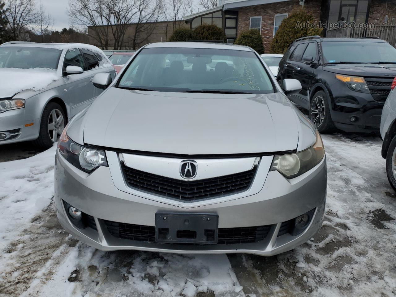 2009 Acura Tsx  Silver vin: JH4CU26699C017480