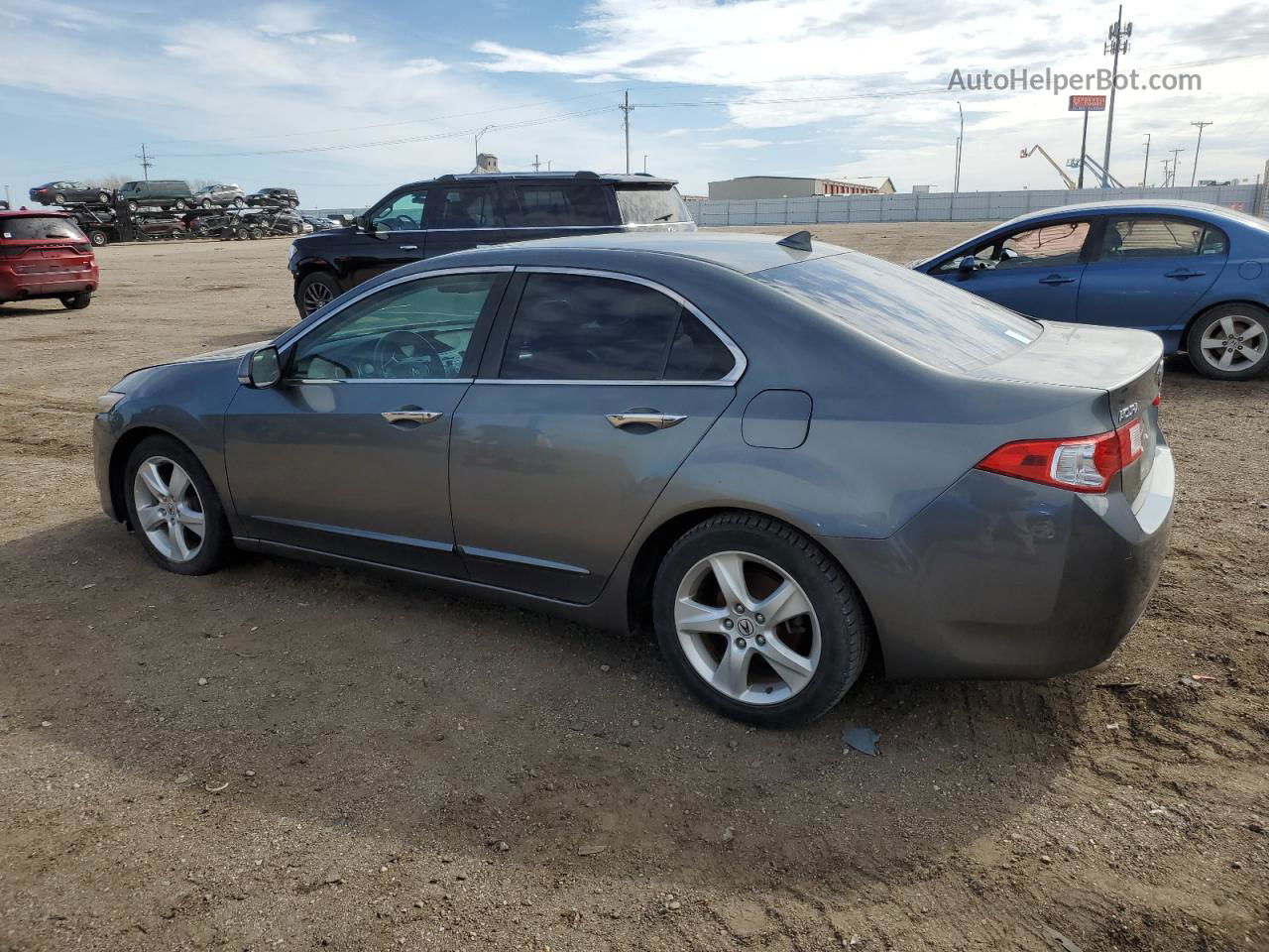 2009 Acura Tsx  Серый vin: JH4CU26699C036529