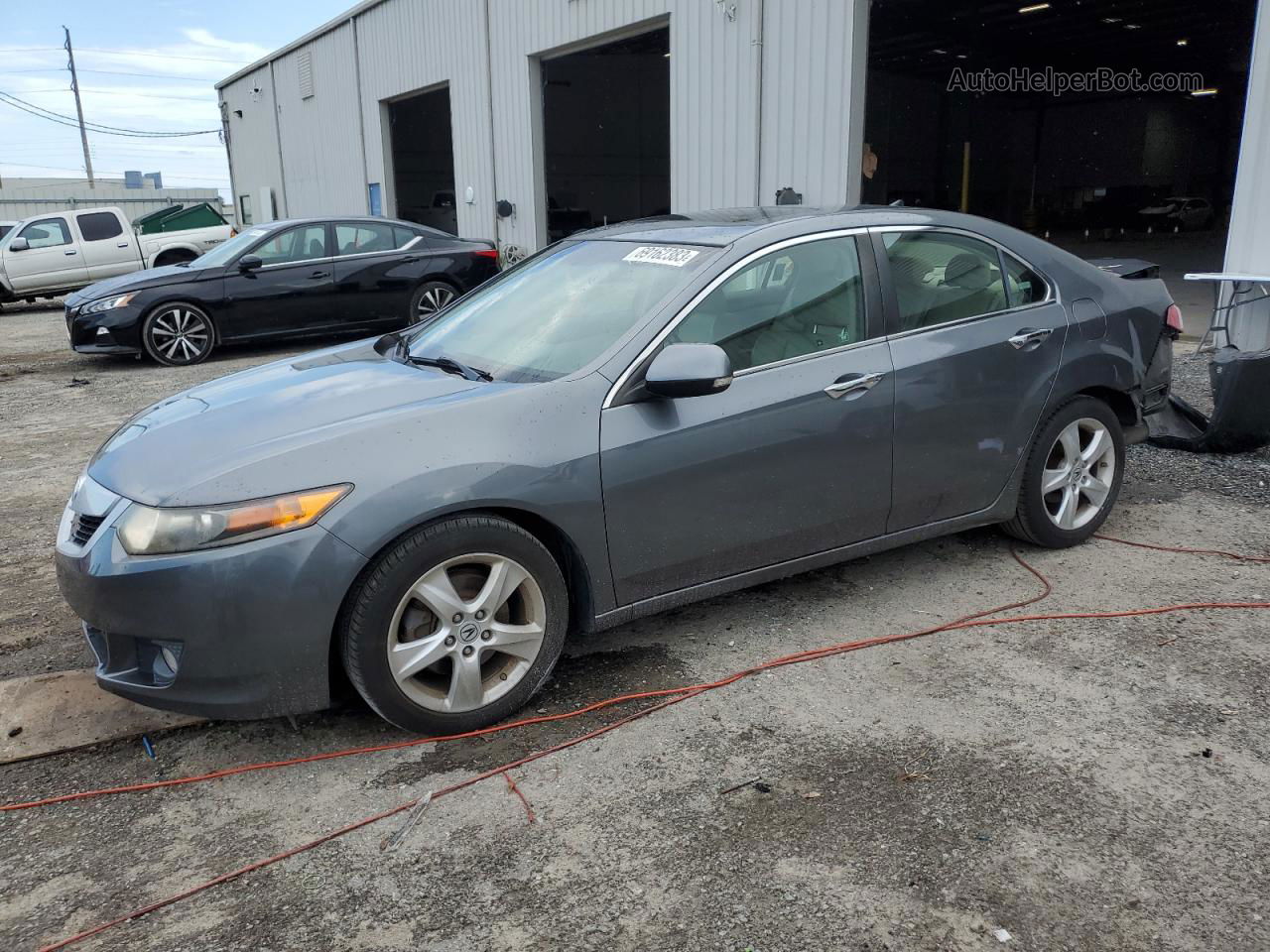 2009 Acura Tsx  Gray vin: JH4CU266X9C002101