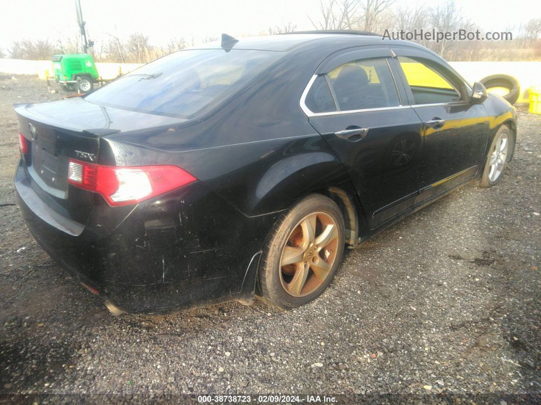 2009 Acura Tsx   Black vin: JH4CU266X9C002759