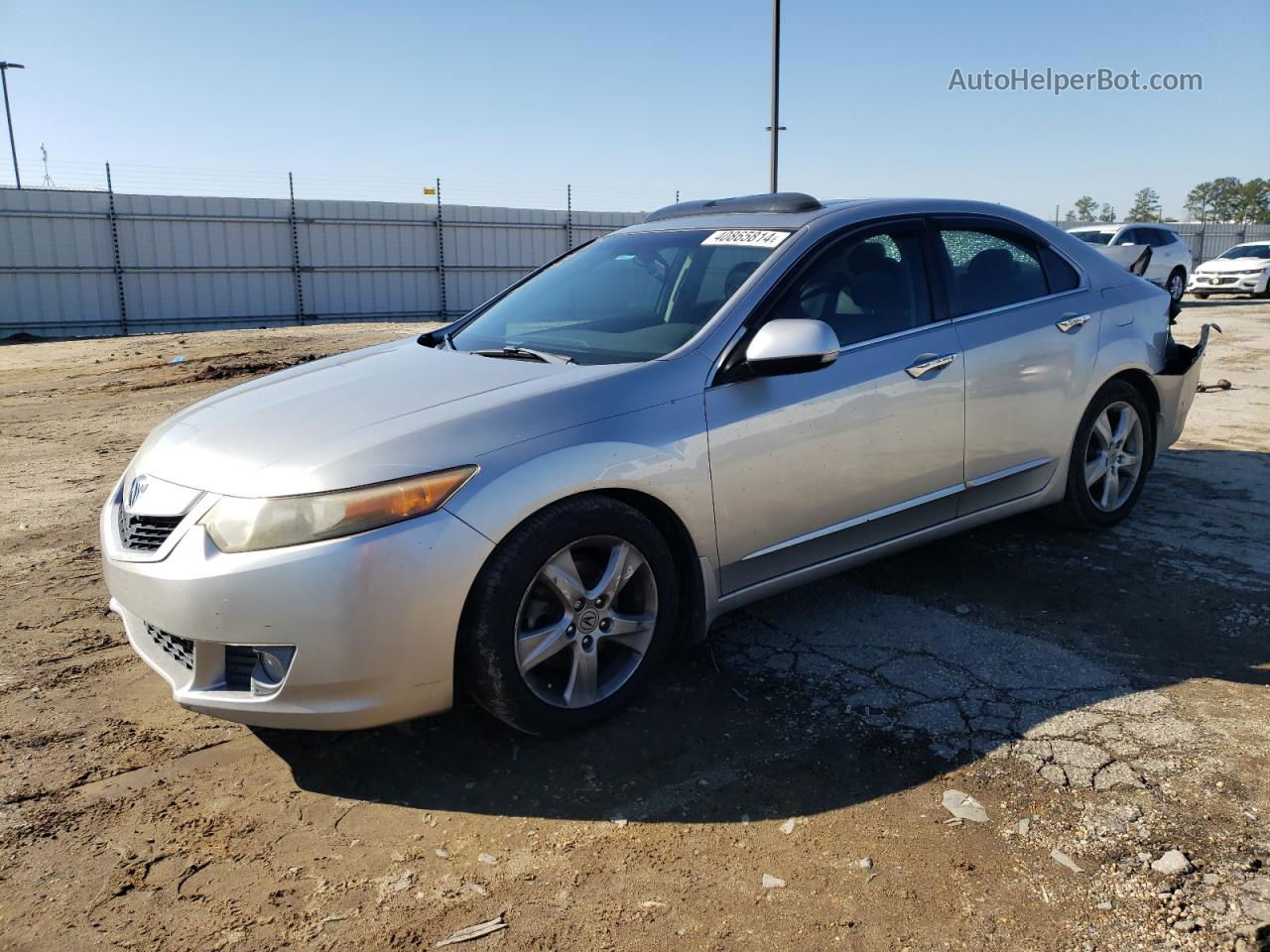 2009 Acura Tsx  Серебряный vin: JH4CU266X9C008805