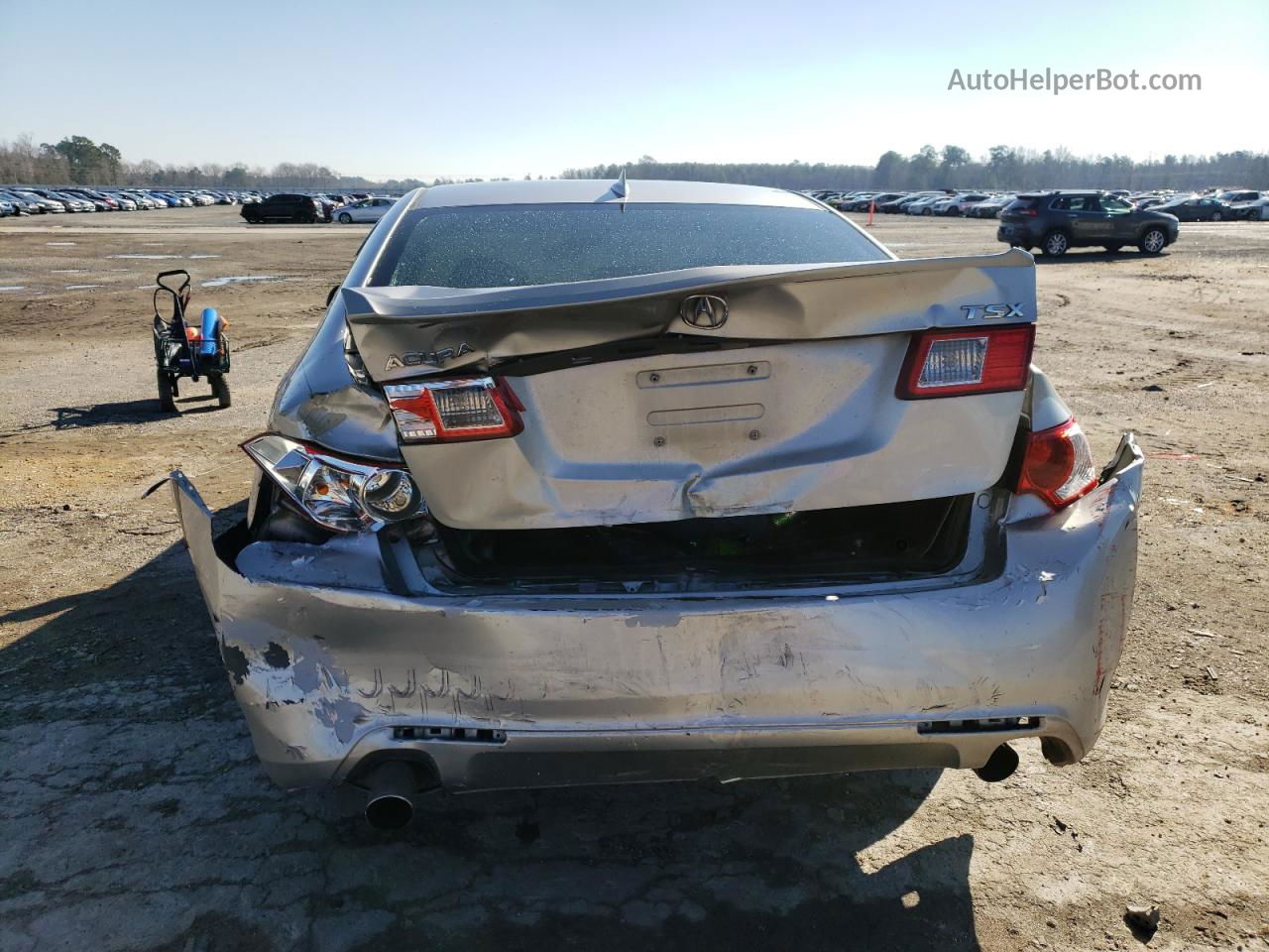 2009 Acura Tsx  Серебряный vin: JH4CU266X9C008805