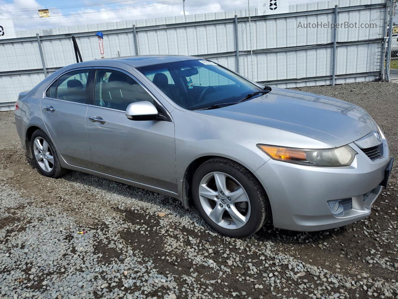 2009 Acura Tsx  Silver vin: JH4CU266X9C016113