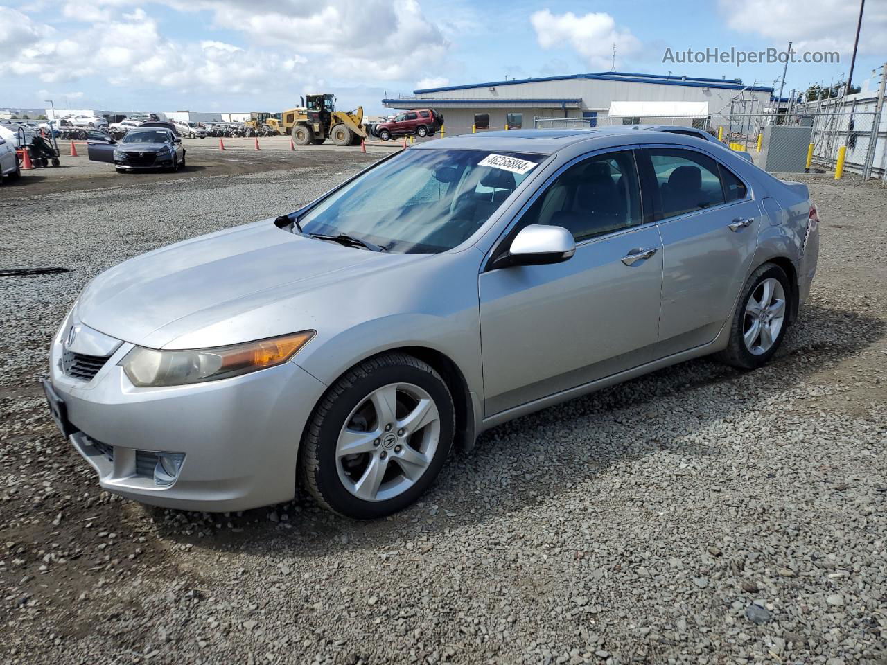 2009 Acura Tsx  Silver vin: JH4CU266X9C016113