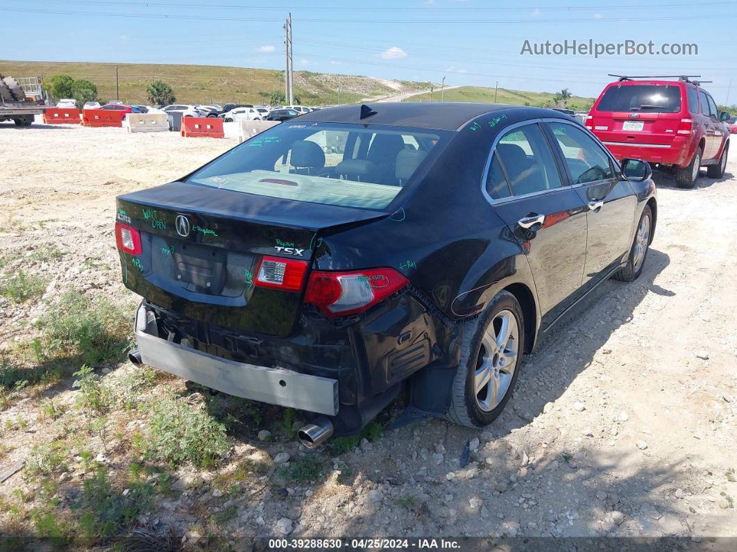 2009 Acura Tsx   Black vin: JH4CU266X9C022171