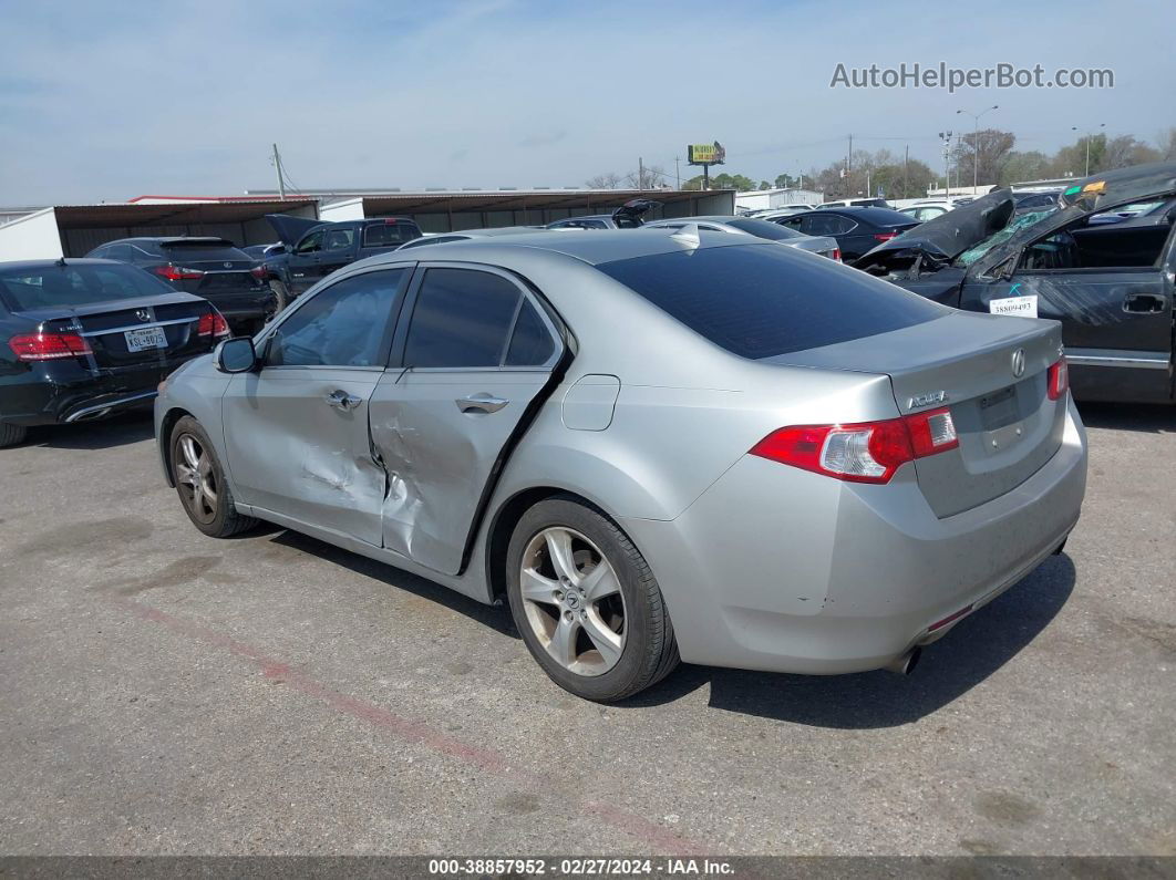 2009 Acura Tsx   Silver vin: JH4CU266X9C022672