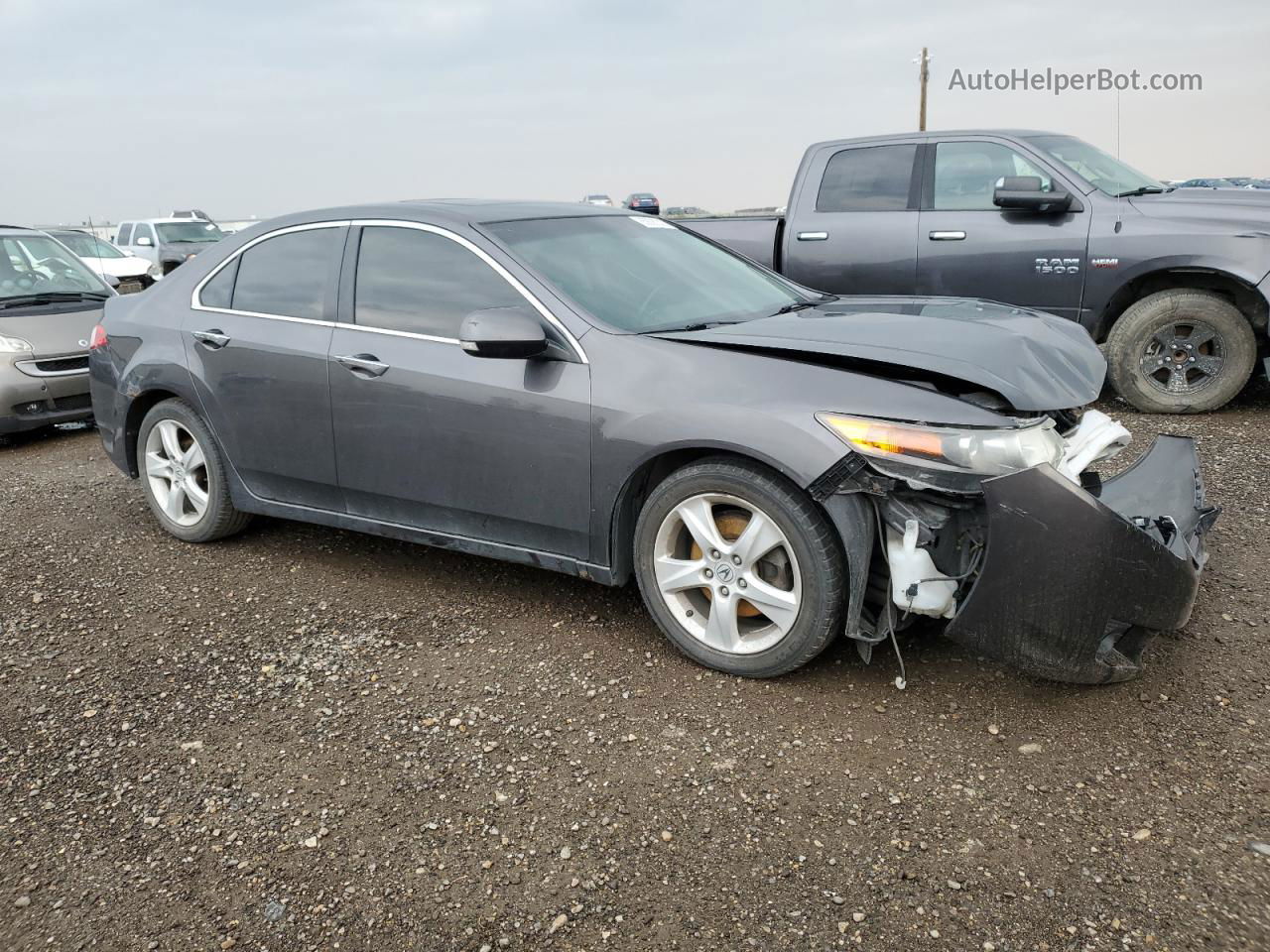 2009 Acura Tsx  Gray vin: JH4CU266X9C801361