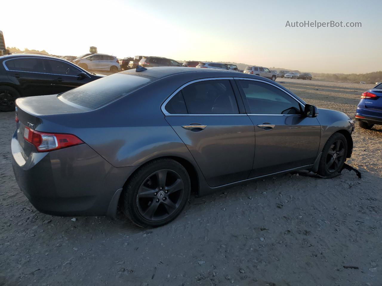 2010 Acura Tsx  Gray vin: JH4CU2E60AC036859