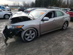 2010 Acura Tsx  Silver vin: JH4CU2E62AC012627