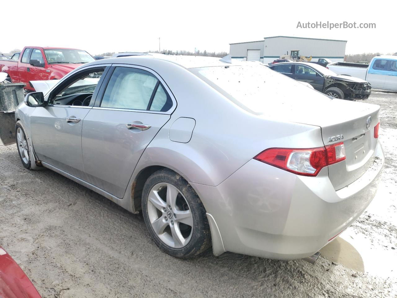 2010 Acura Tsx  Silver vin: JH4CU2E62AC012627