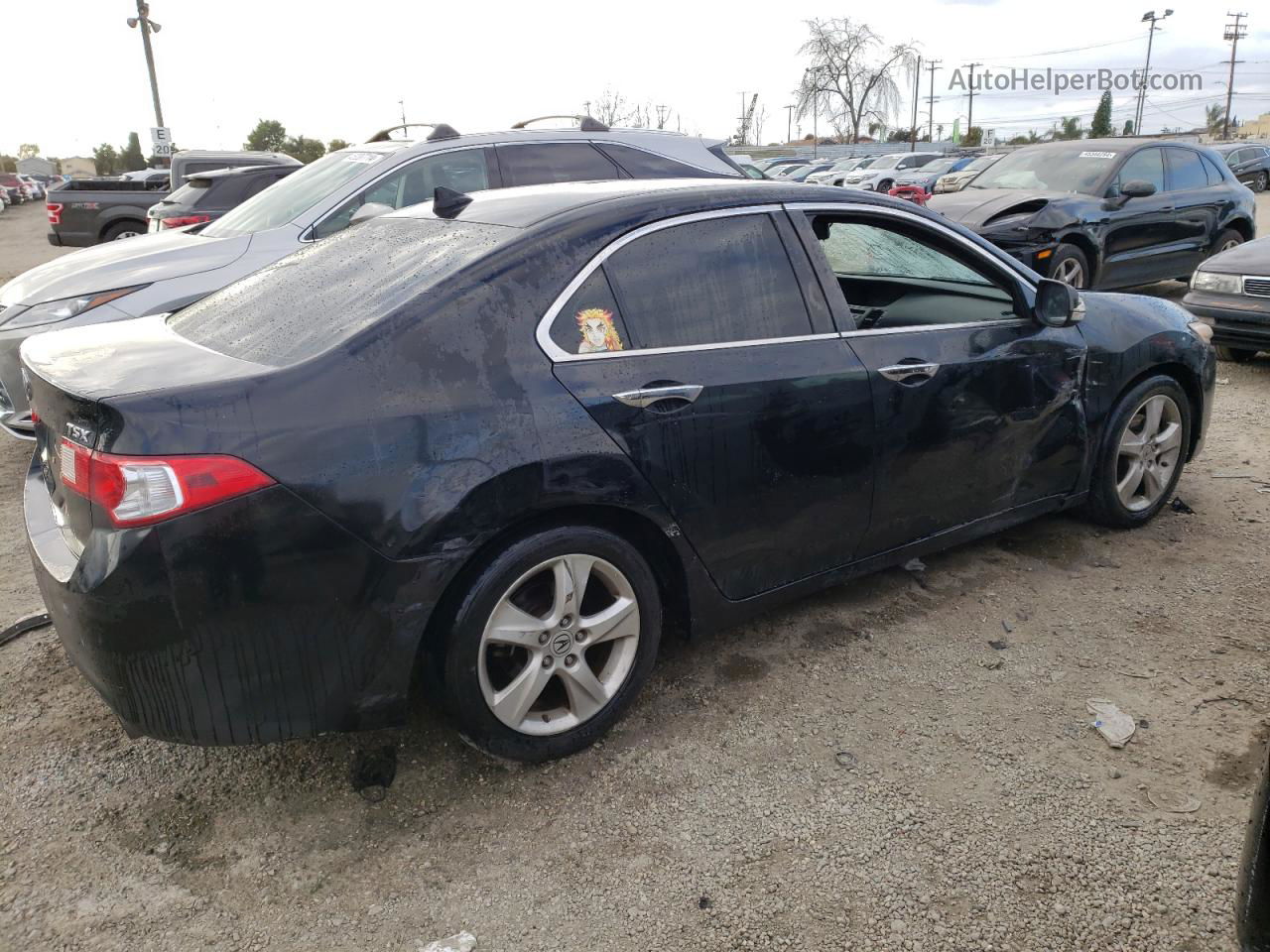 2010 Acura Tsx  Черный vin: JH4CU2E63AC033423