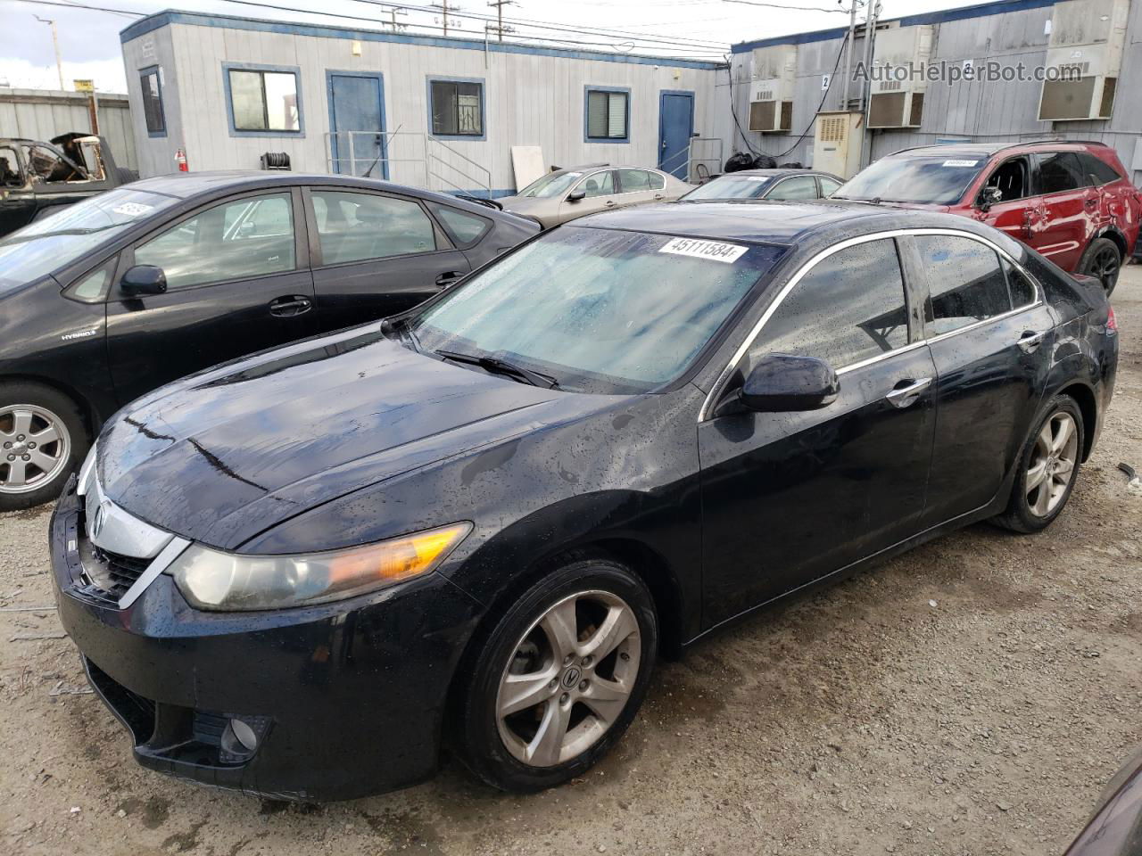 2010 Acura Tsx  Черный vin: JH4CU2E63AC033423