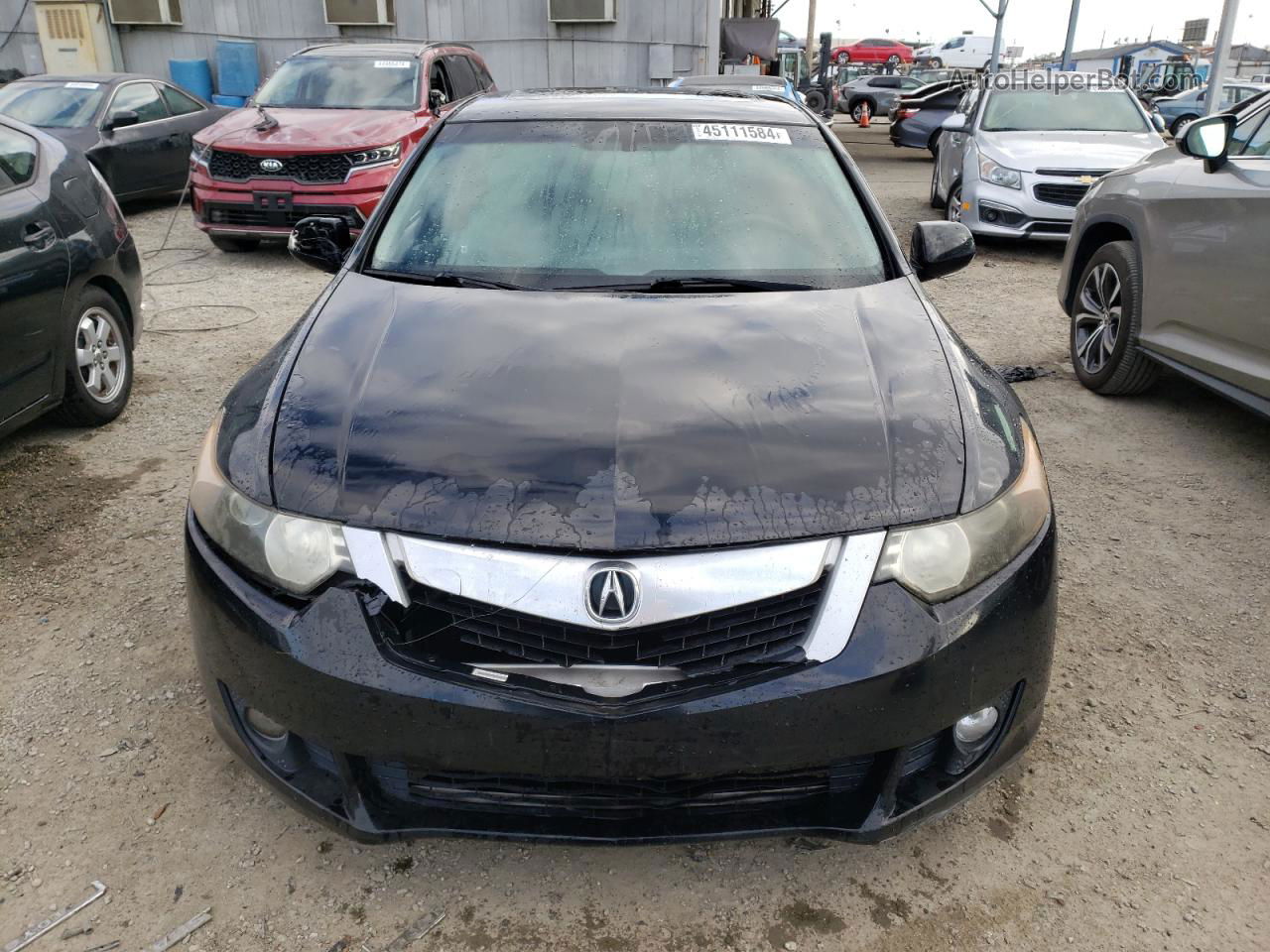 2010 Acura Tsx  Black vin: JH4CU2E63AC033423