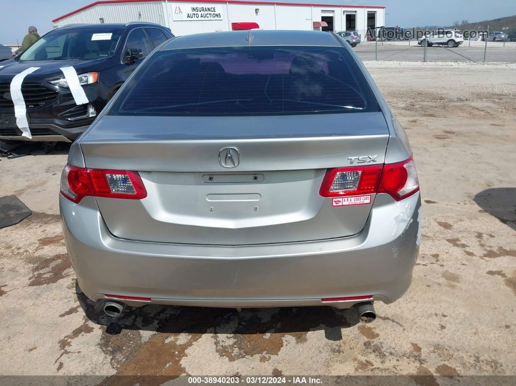 2010 Acura Tsx 2.4 Серебряный vin: JH4CU2E66AC029771