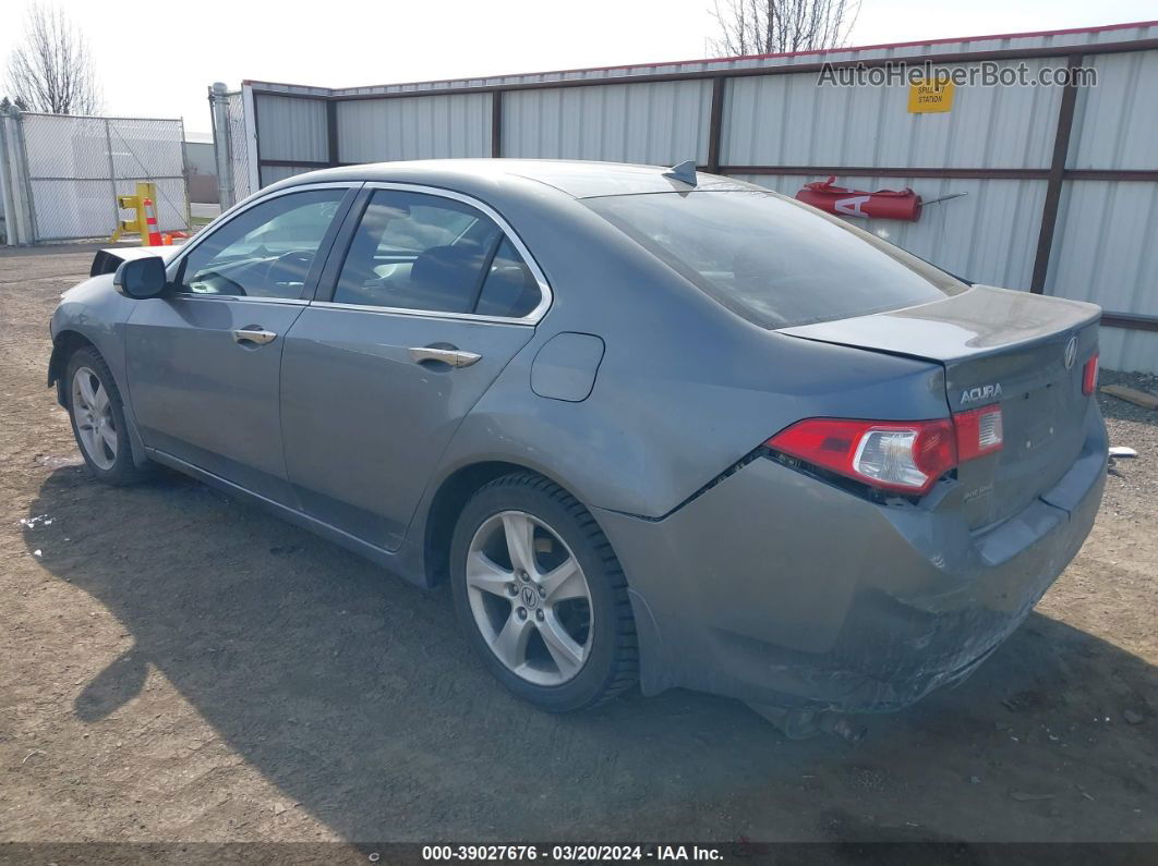 2010 Acura Tsx 2.4 Gray vin: JH4CU2E69AC016528