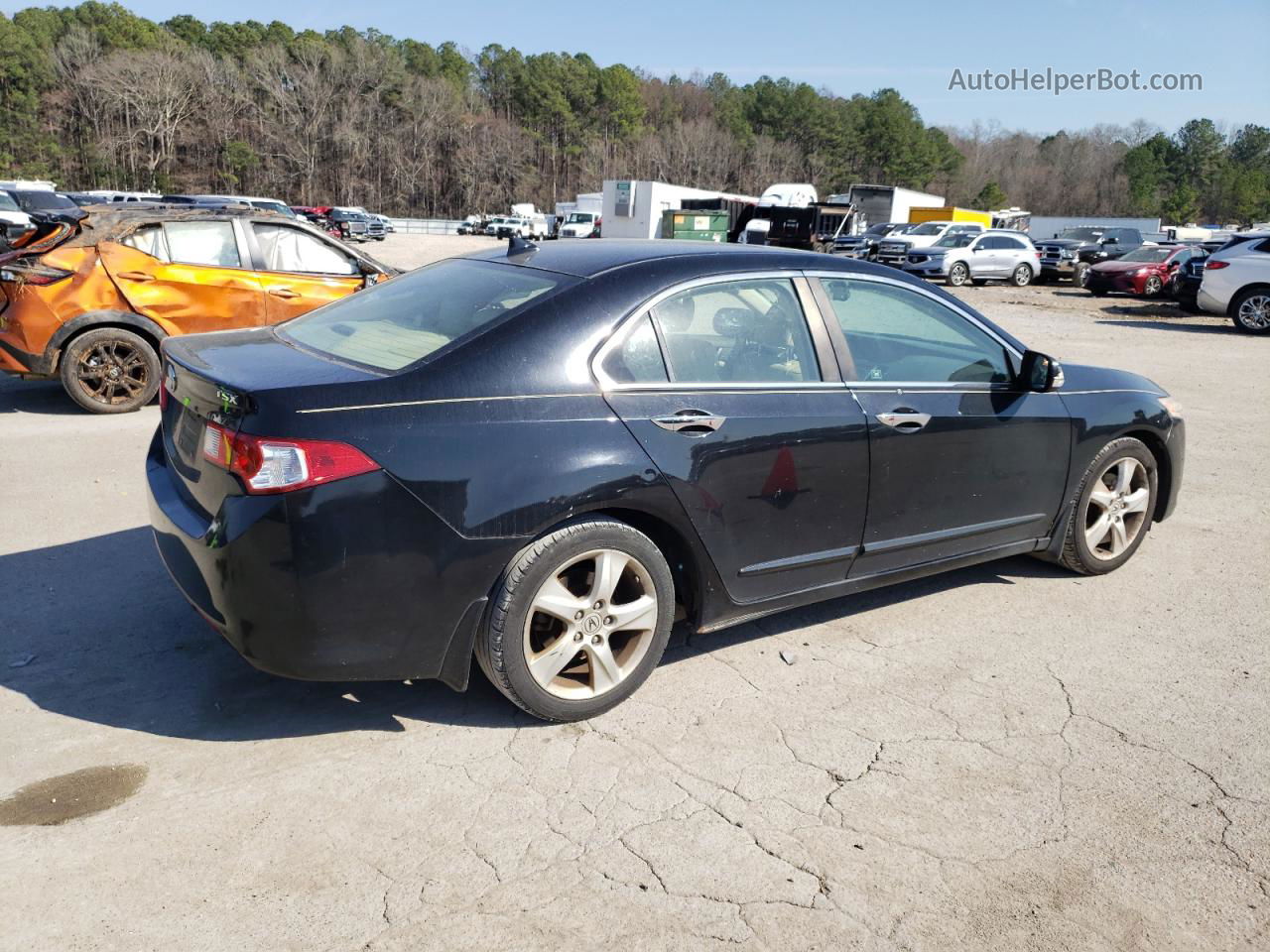 2010 Acura Tsx  Black vin: JH4CU2F60AC006596