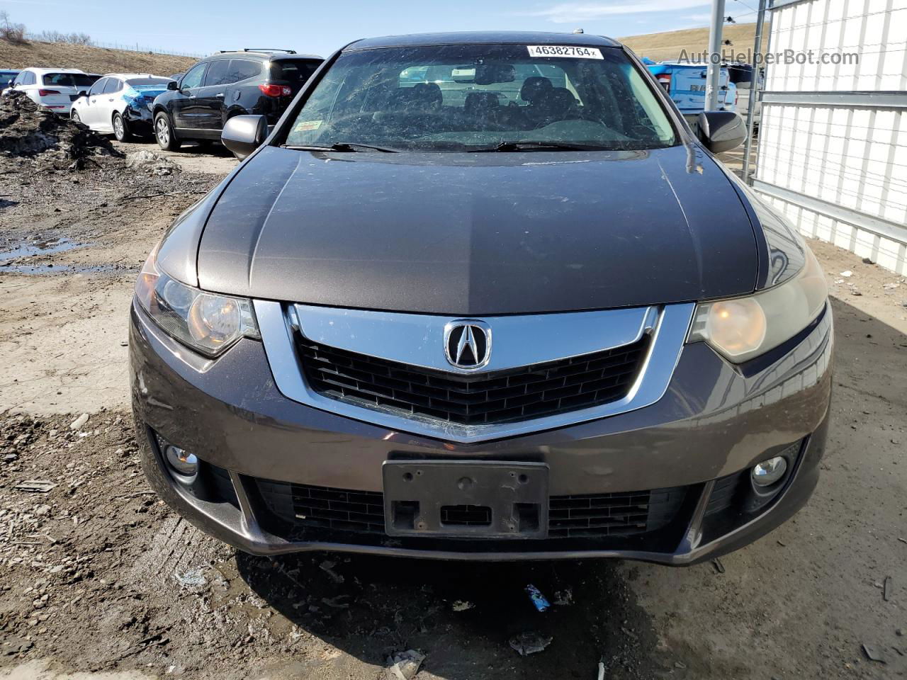 2010 Acura Tsx  Серый vin: JH4CU2F60AC008736