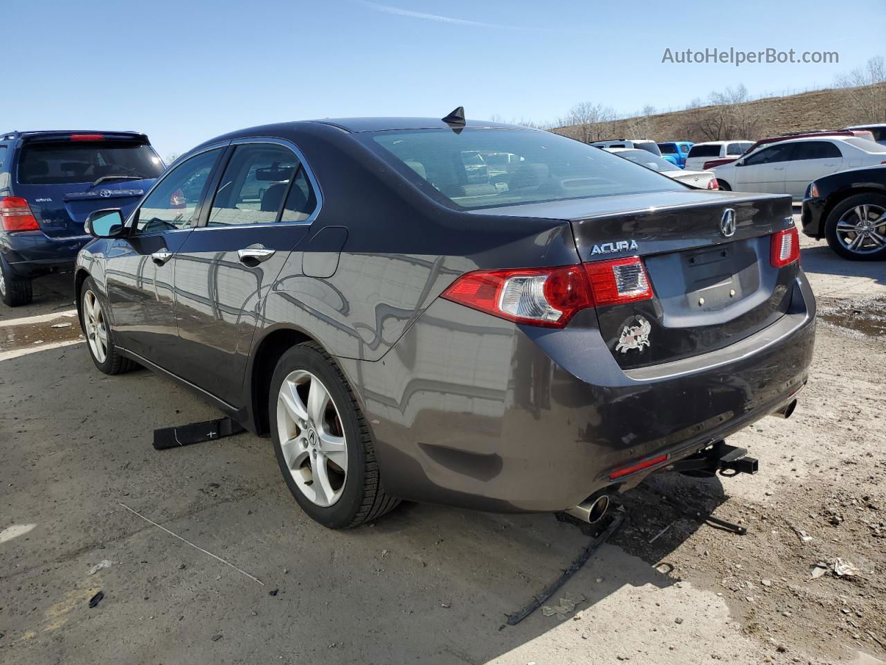 2010 Acura Tsx  Серый vin: JH4CU2F60AC008736