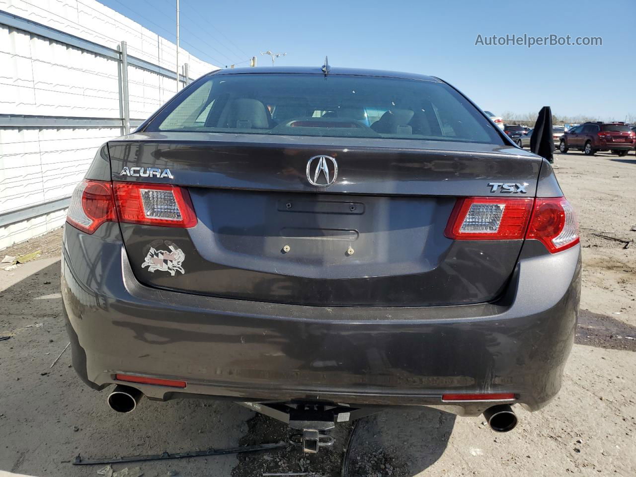 2010 Acura Tsx  Серый vin: JH4CU2F60AC008736