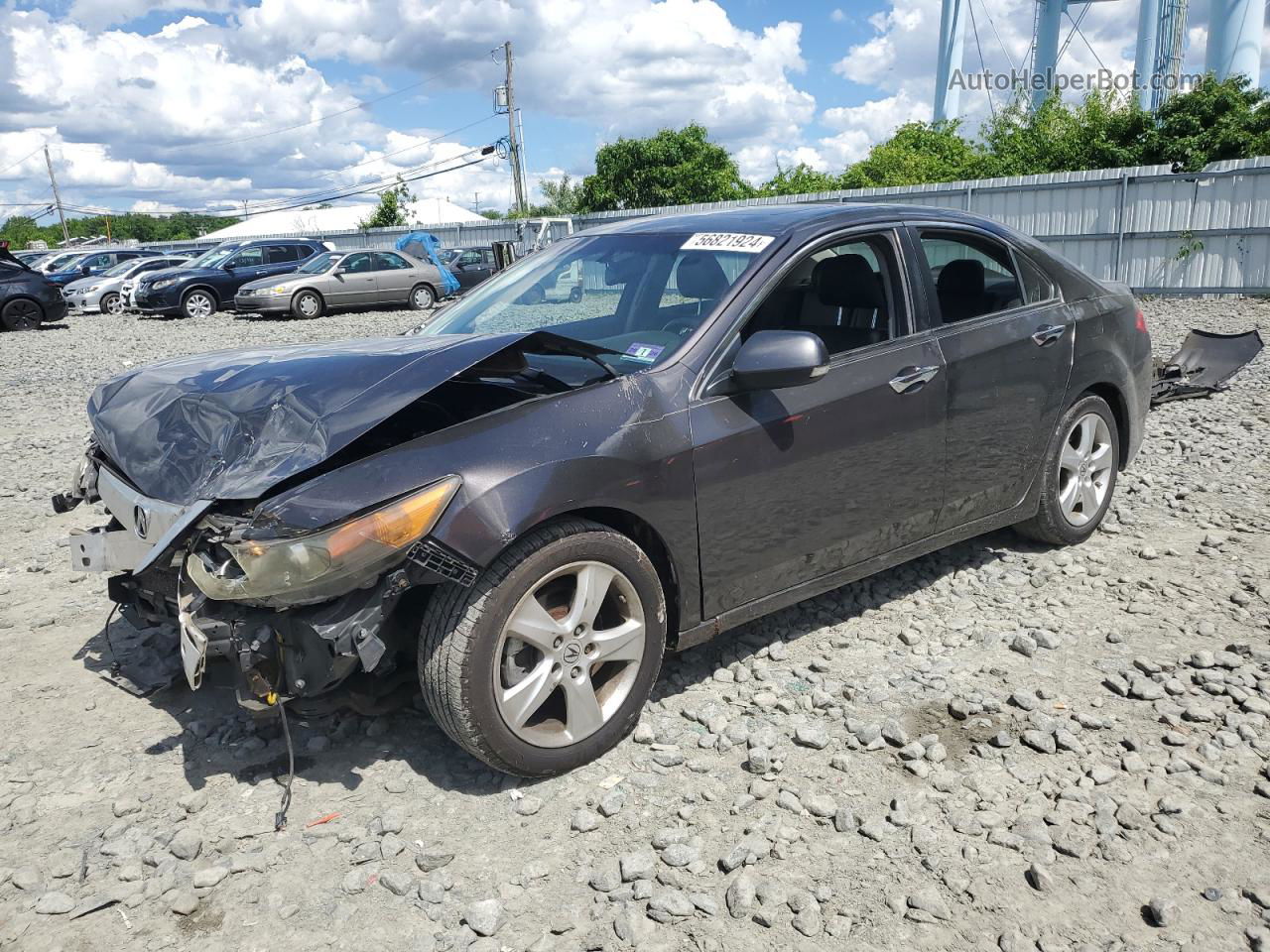 2010 Acura Tsx  Gray vin: JH4CU2F60AC016321