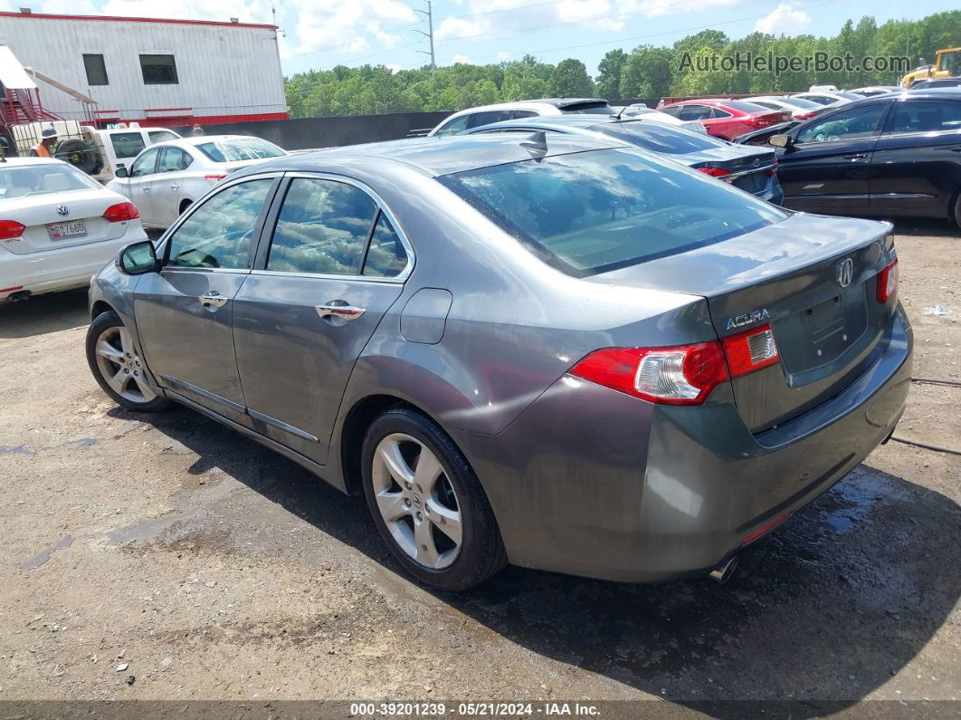 2010 Acura Tsx 2.4 Gray vin: JH4CU2F60AC026489