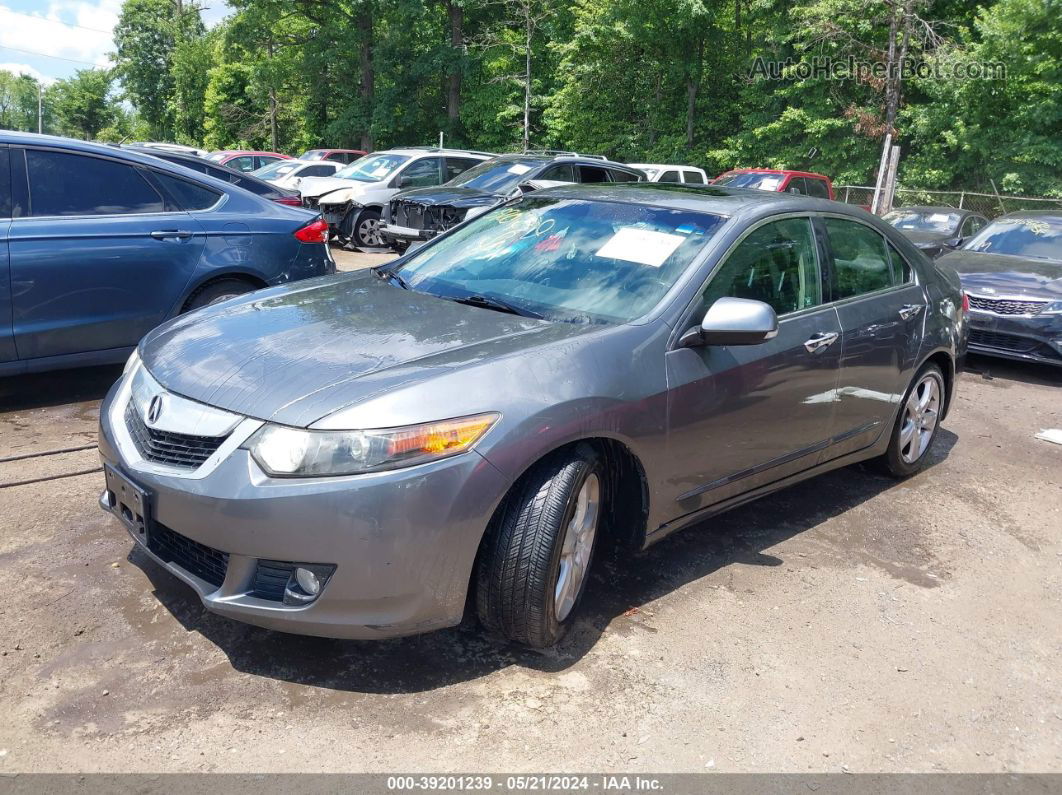 2010 Acura Tsx 2.4 Gray vin: JH4CU2F60AC026489