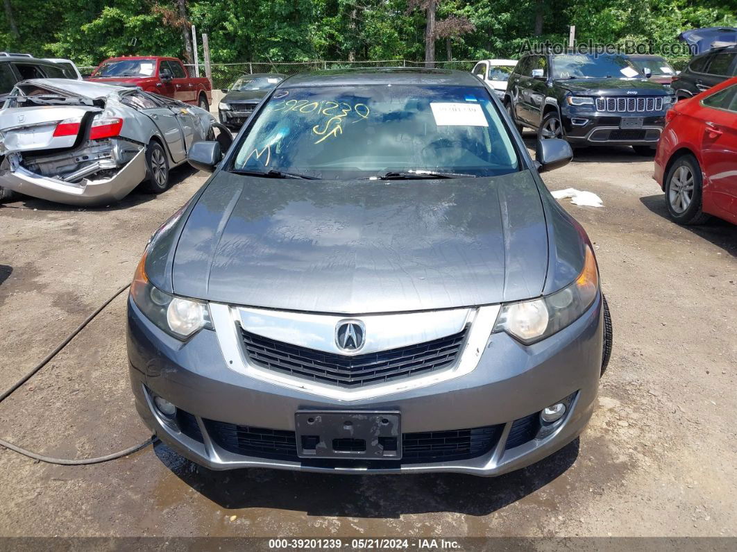 2010 Acura Tsx 2.4 Gray vin: JH4CU2F60AC026489