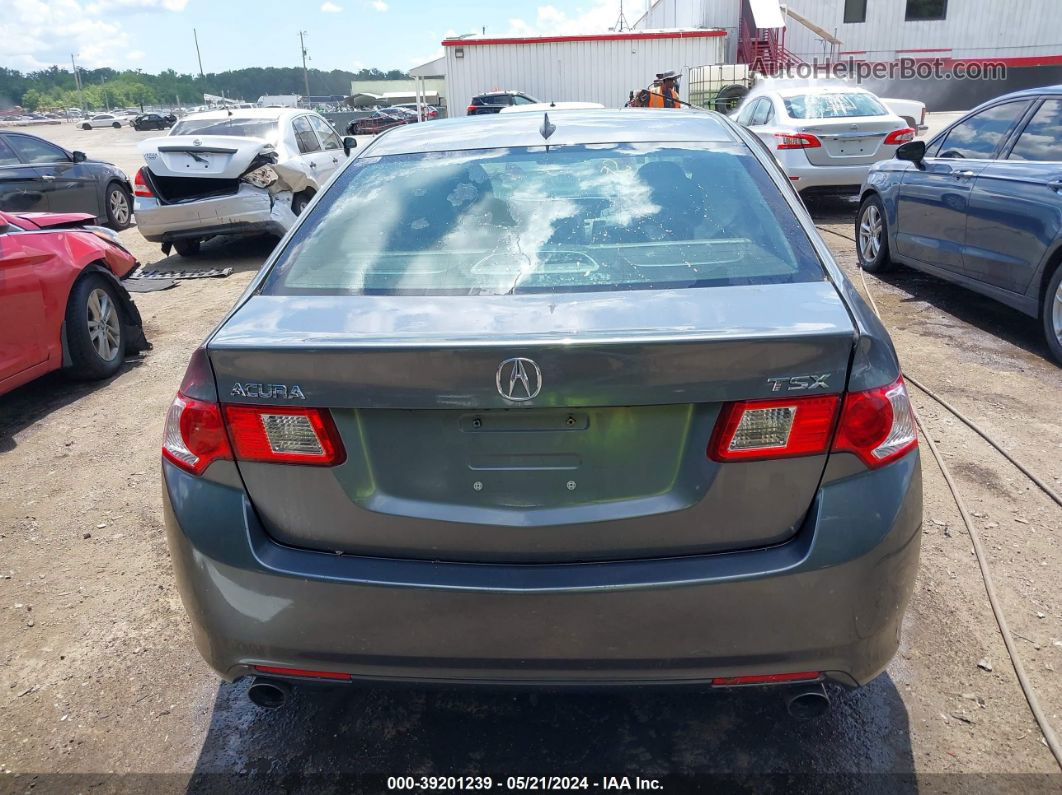 2010 Acura Tsx 2.4 Gray vin: JH4CU2F60AC026489