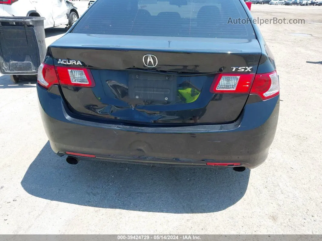 2010 Acura Tsx 2.4 Black vin: JH4CU2F60AC027822